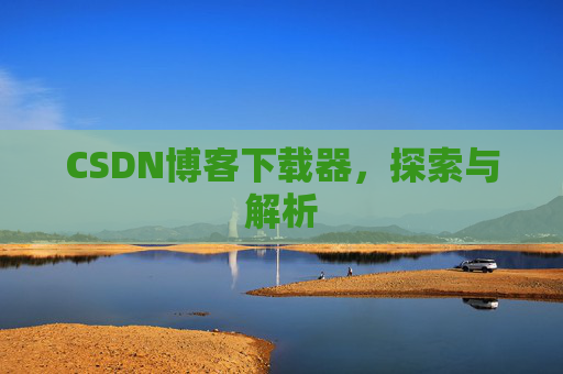 CSDN博客下载器，探索与解析